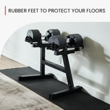 NUOBELL Adjustable Dumbbell Rack and Stand