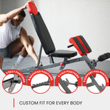 Multi-Functional Adjustable FID Weight Bench