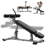 Semi-Commercial Decline Sit Up and Flat Weight Bench