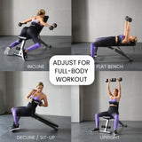 5-in-1 Adjustable Weight Bench
