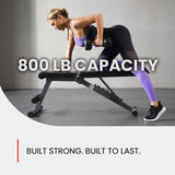 5-in-1 Adjustable Weight Bench