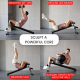 Adjustable Sit Up Ab Bench