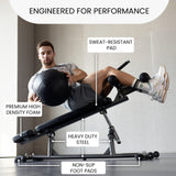 Semi-Commercial Decline Sit Up and Flat Weight Bench