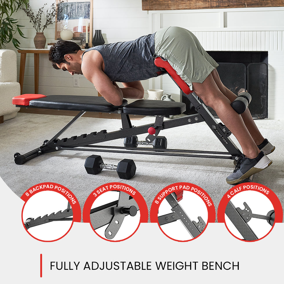 Finer Form Multi-Functional FID Weight Bench for Full All-in-One Body ...