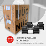 NUOBELL Adjustable Dumbbell Set 5-80 lbs