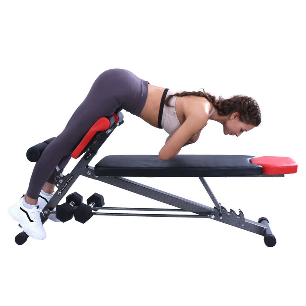 Multi-Functional Weight Bench for Core & Glute | Finer Form